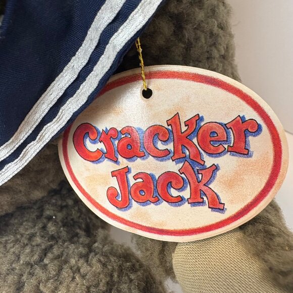 Cracker Jack VTG Sailor Teddy Bear North American Bear 1991 Stuffed Plush 11” - Picture 2 of 11